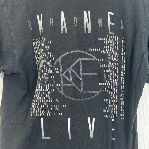 Tultex - Kane Brown Music  Live Tour Concert Graphic Black T Shirt Size Medium - Picture 10 of 10